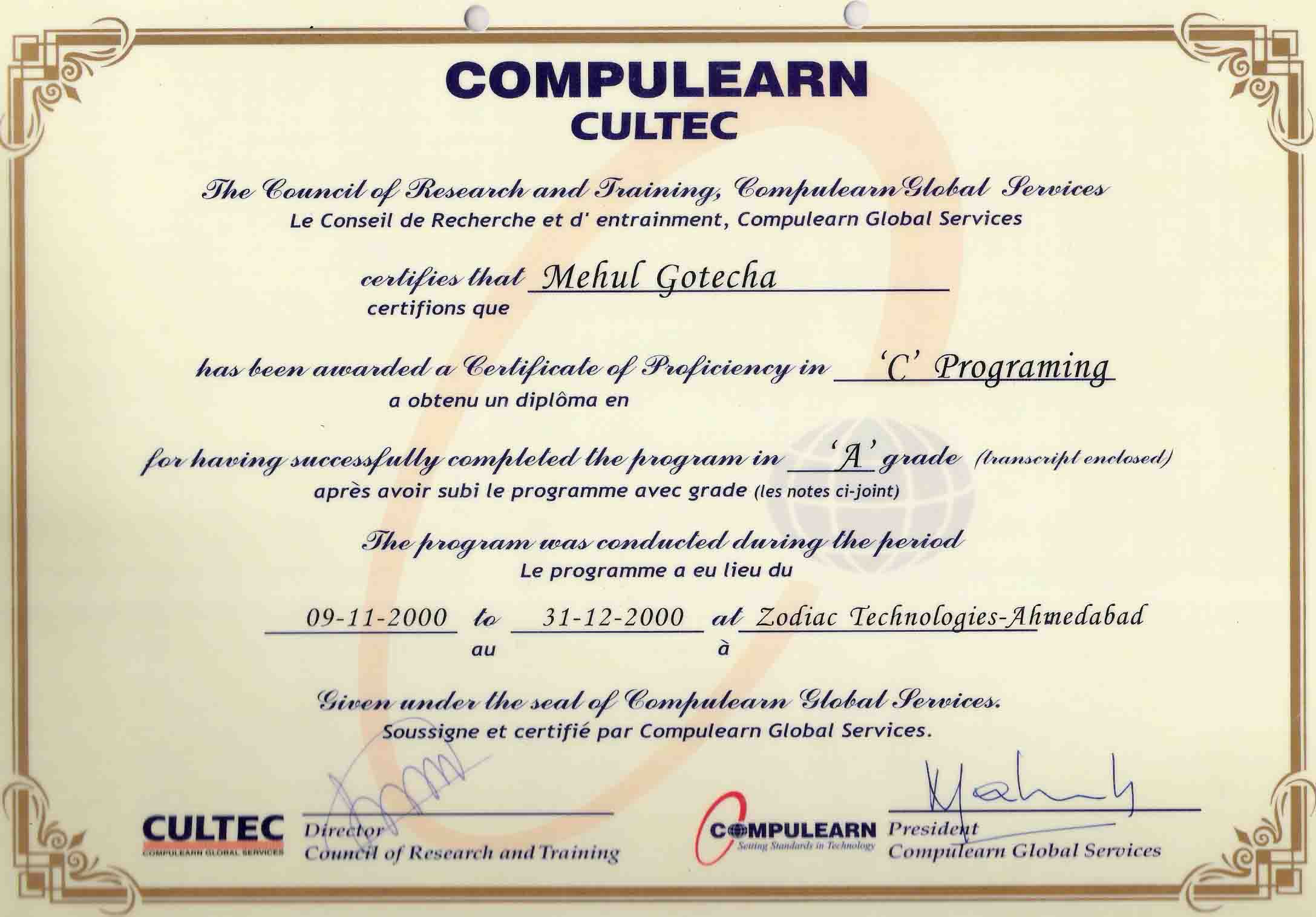 Cert